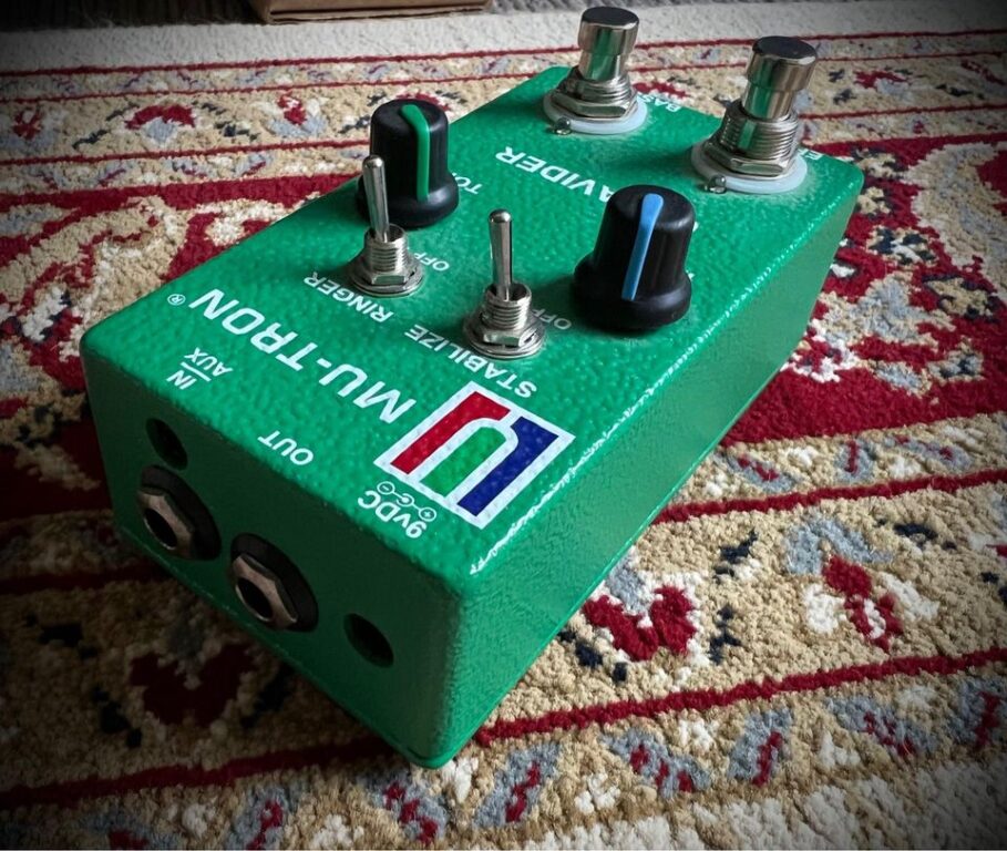 Rare Mutron Green Octavider Pedal with original box Andy's Vintage