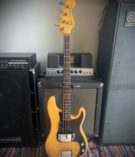 1978 Fender Precision Bass in Original Natural  finish With Original Hard Case And Case Candy