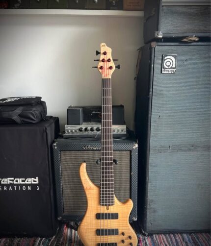 price dropped - 2014 ANACONDA SLITHER BASS - HANDMADE IN THE UK - 1 OF 2 MADE