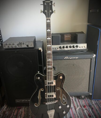 2012 Gretsch G5442BDC Hollow Body Bass with original hard case
