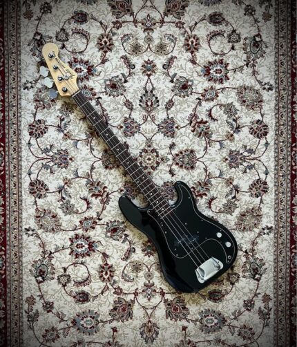 1978 Fender Precision Bass in Black finish With Original Hard Case - Rare Birdseye Maple Neck