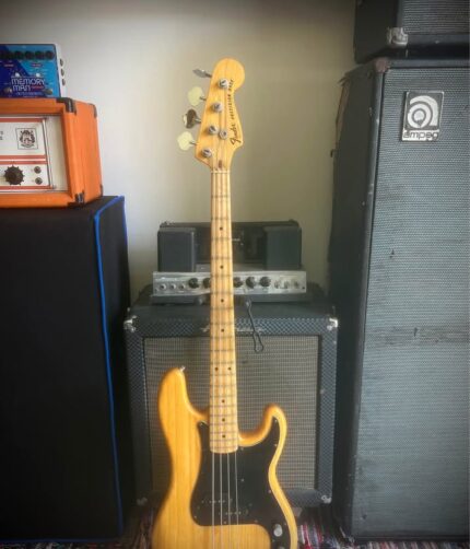 1978 Fender Precision Bass in Original Natural  finish With Original Hard Case