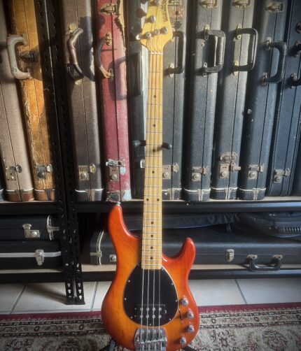 1994 US Ernie Ball Musicman Sterling Bass in Mint Condition With Original Case